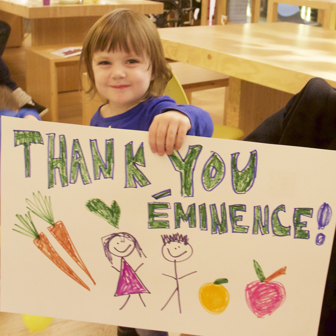 Buy a Strawberry Rhubarb Hyaluronic retail product from The Spa Within & Give a Meal from the Eminence Kids Foundation thru May 31, 2022