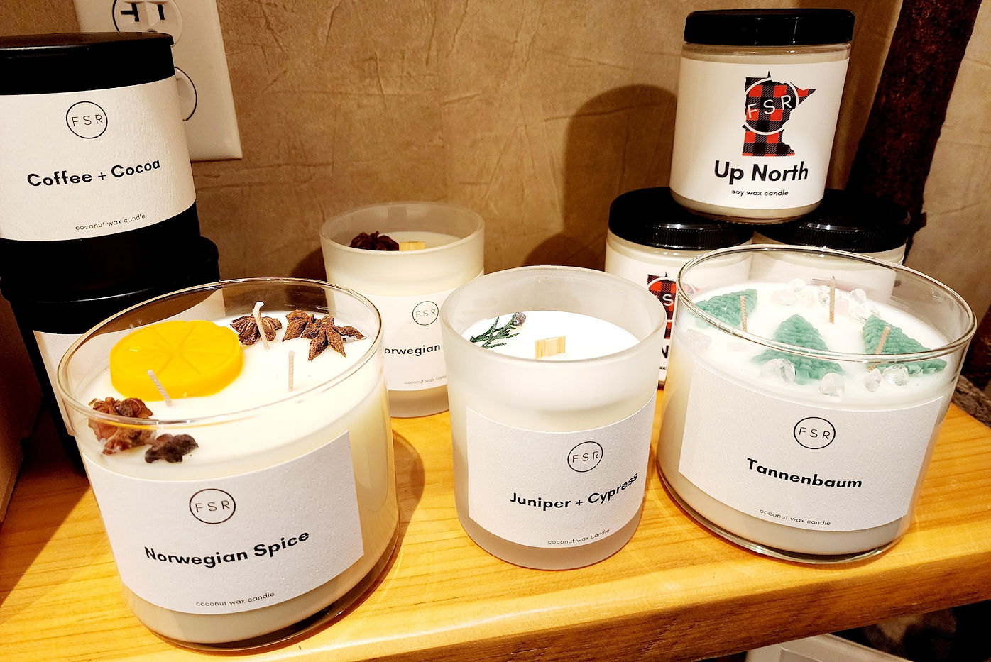 FSR Holiday Candles have arrived at The Spa Within!
