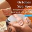 October Spa Specials at The Spa Within at The Lodge on Lake Detroit