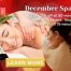 December Spa Specials at The Spa Within at The Lodge on Lake Detroit