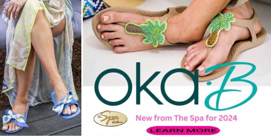 New Oka-B Sandals at The Spa Within for 2024